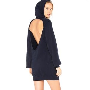 Cotton Citizen Backless Hoodie Dress - Size SM NWT